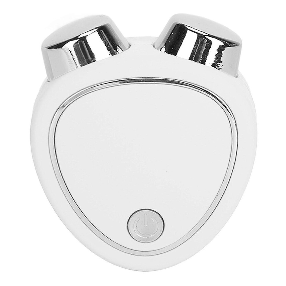 (White) Facial Plastic Surgery Device Microcurrent Facial Lifting Device For Skin Tightening, Face Slimming, Double Chin Reduction, Home Use Handheld White