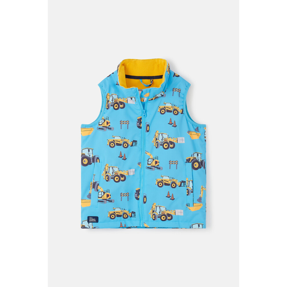 Lighthouse (1-2 Yrs, Tractor Wind Turbine) Alex Kids Printed Gilet