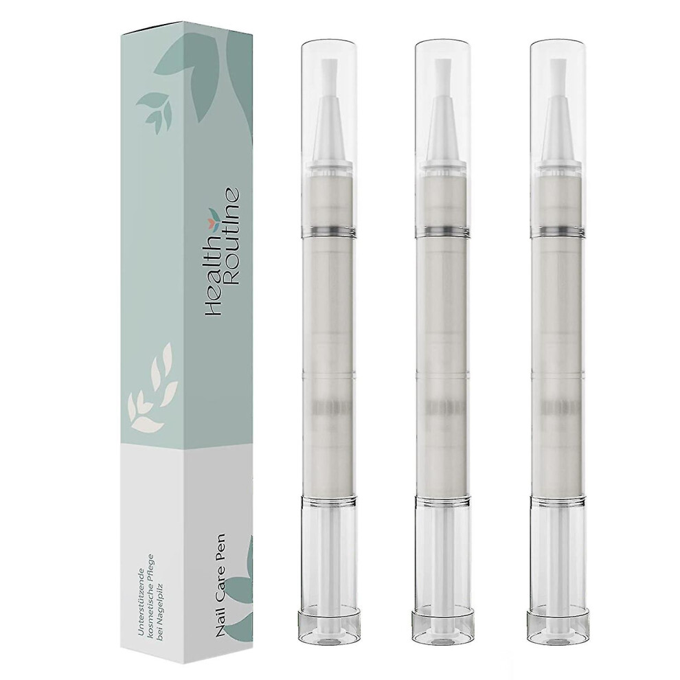 3pcs Healthroutinenail Care Pen Cosmetic Nail Fungus Treatment Quick Intensive for Nails with Aloe Vera Tea Tree Oil Co_y74,hww