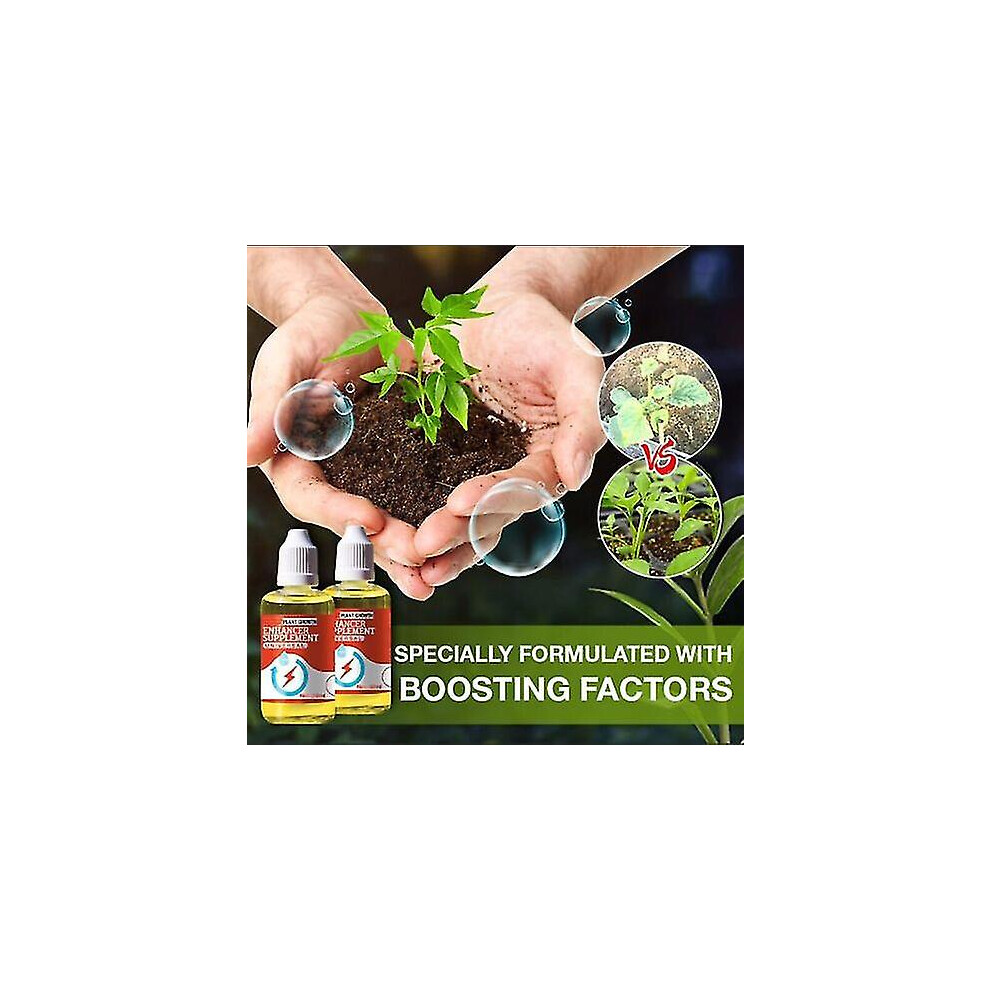(2pcs) 1/2pcs Plant Growth Enhancer Supplement 50ml