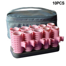 (Upgrade Style) 10 Pcs/set Electric Roll Hair Tube Heated Roller Hair Curly Styling Sticks Tools - KHW
