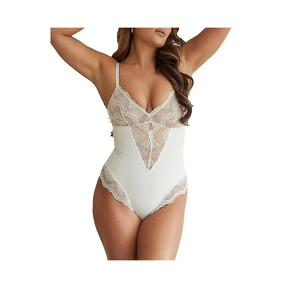 (M, ) Sexy Lace Shapewear For Women Tummy Control Body Shaper Corset Shapewear, ,Hww White