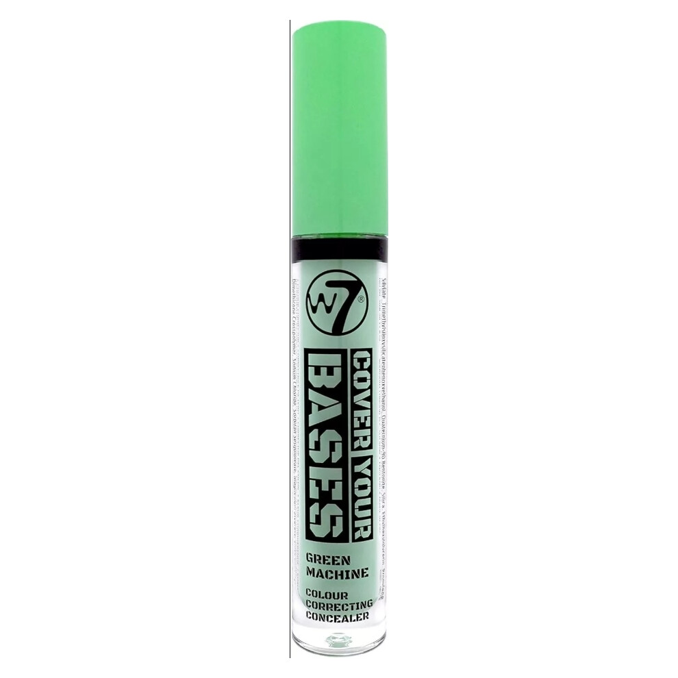 W7 Cover Your Bases Colour Correcting Concealer  Green