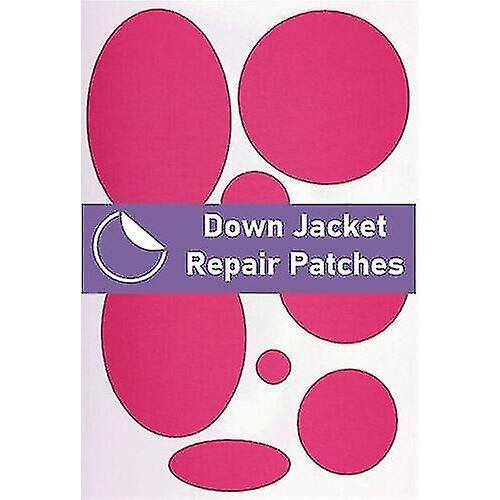 (Roze) Down Jacket Repair Pre-cut, Self-adhesive, Soft, Waterproof