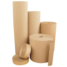 900mm x 75m Corrugated Cardboard Roll Cushioning Wrap
