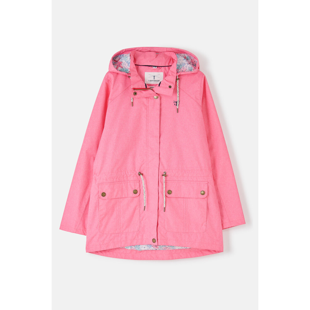 Lighthouse (Uk 16, Pink) Willow Womens Waterproof Jacket