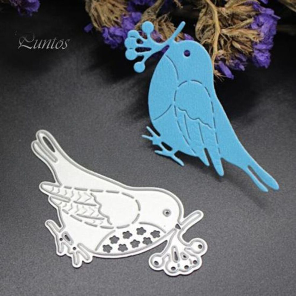 Lovely Bird Cutting Dies Stencil Diy Scrapbook Paper Cards Embossing Craft Tool