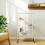 PawHut PawHut 4-Level Rolling Small Animal Cage, Rabbit Cage with 15cm Deep Bottom 8