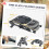 PawHut PawHut Foldable Pet Stroller for Large Dogs, Dark Grey 7