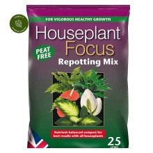 Growth Technology Houseplant Focus Repotting Mix Peat Free 25L