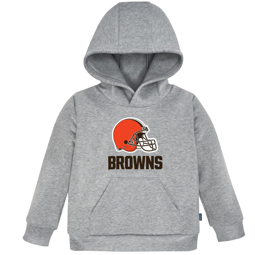 Gerber Unisex Baby NFL Fleece Hoodie Sweatshirt  Team Color  3T