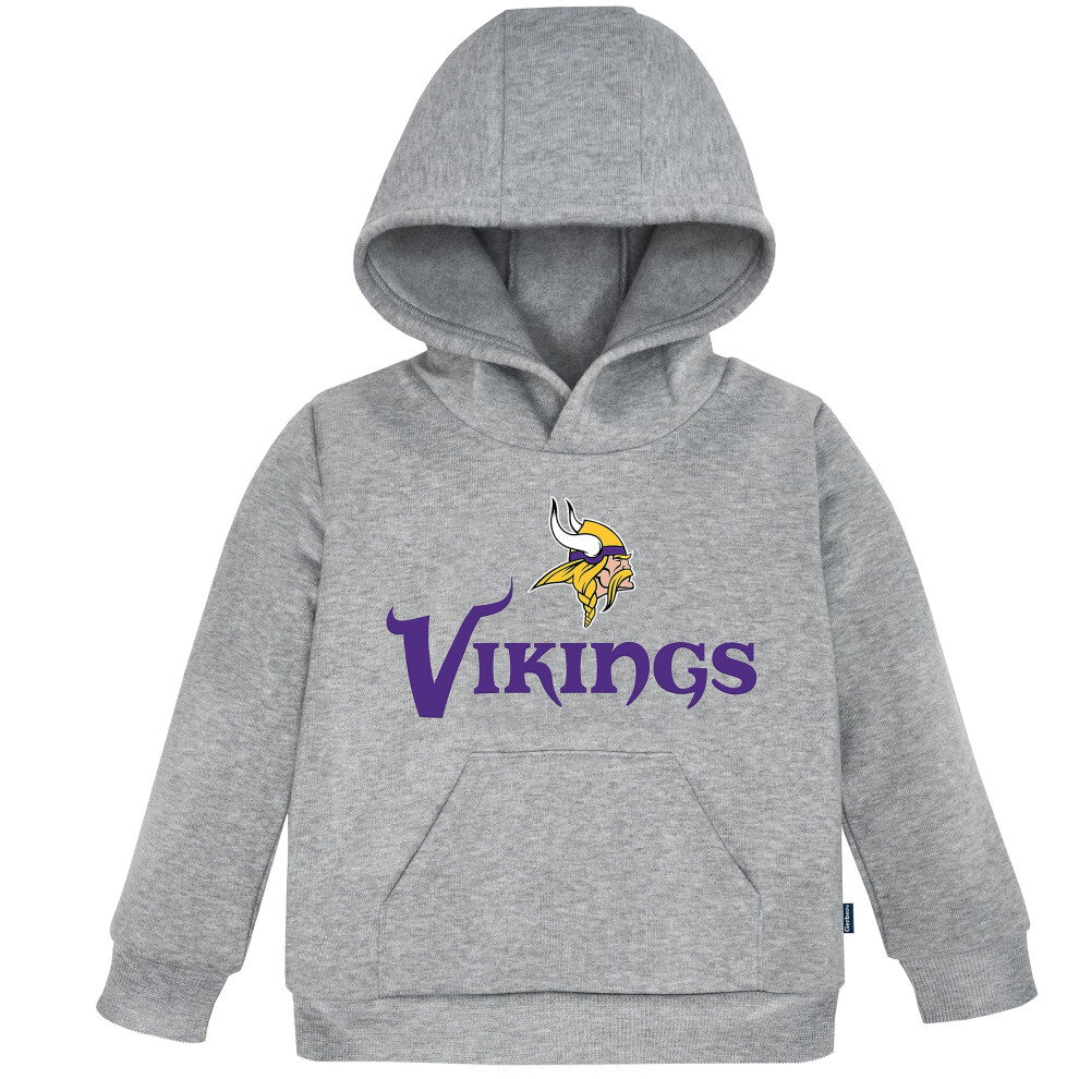 Gerber Unisex Baby NFL Fleece Hoodie Sweatshirt  Team Color  12 Months