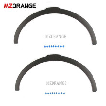 (left) For Range Rover Evoque 2012-2017 Front Car Wheel Arch Moulding Fender Flares Wheel Arches Trim FOR Evoque 2013 2014 2015 2016