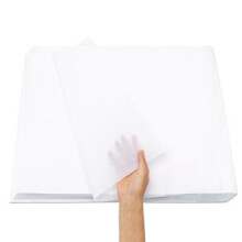 500 Sheets Of 18 x 28" White Sheets Of Acid Free Tissue Paper