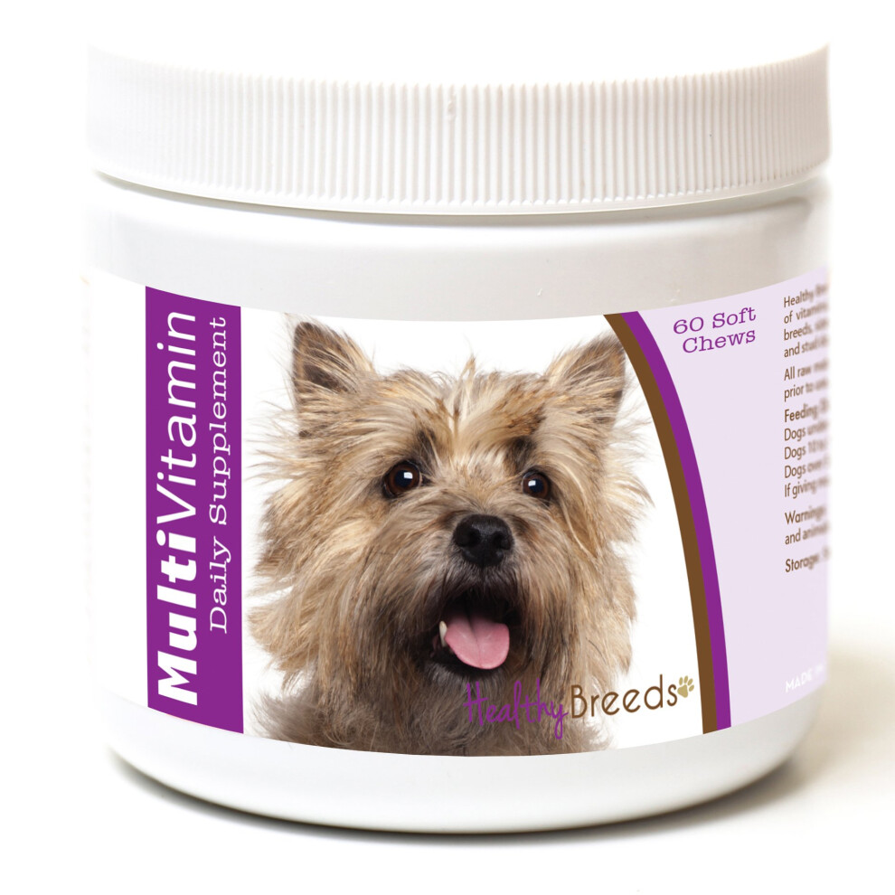Healthy Breeds Cairn Terrier Multi-Vitamin-Kautabletten, Weiche Kautabletten, 60 StüCk-image