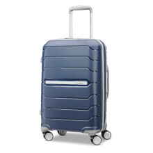 Maleta de mano Samsonite Freeform r gida expandible con ruedas giratorias dobles de 21 pulgadas, color azul marino