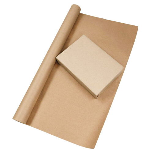 600mm x 100m Multi Purpose Brown Kraft Paper Rolls 1