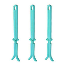 (Blue, 3pcs) Multipurpose Boot Stands Prevent Creasing Boots Knee High Shoes Clip Shoes Support Stand Rack
