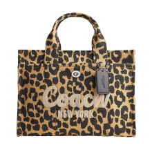 Coach – Cargo-Tasche mit Leopardenmuster