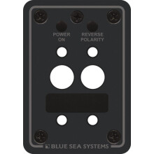 Blue Sea Systems 8173 ASeries Double Blank Mounting Panel