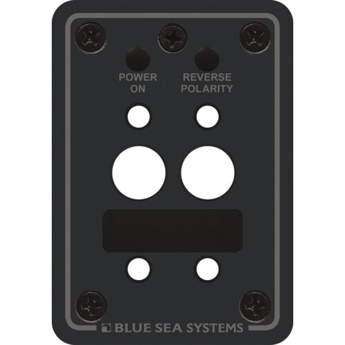 Blue Sea Systems 8173 ASeries Double Blank Mounting Panel