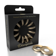 Discagenda Discbound-Scheiben (Gold, 12 Stck, 3,3 cm)
