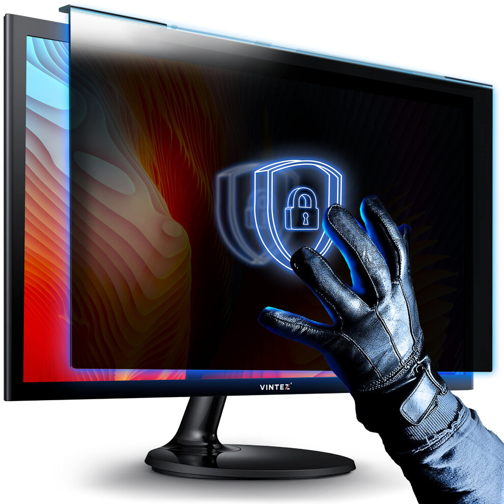 Vintez Acrylic 24 Pollici - Filtro Per Schermo Per La Privacy Del Computer Ad Alta Trasparenza F