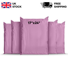 (500) Pink Mailing 17x24 Poly Postal Self Seal Bags Small to Large Mailing Bags Postage Packaging Assorted Mailers
