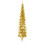 VidaXL (gold, 210 cm) vidaXL Slim Artificial Half Christmas Tree with Stand Xmas Artificial Tree 1