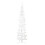 VidaXL (white, 210 cm) vidaXL Slim Artificial Half Christmas Tree with Stand Xmas Artificial Tree 1
