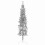 VidaXL (silver, 120 cm) vidaXL Slim Artificial Half Christmas Tree with Stand Xmas Artificial Tree 1