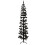 VidaXL (black, 210 cm) vidaXL Slim Artificial Half Christmas Tree with Stand Xmas Artificial Tree 1