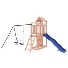 vidaXL Outdoor Playset Solid Wood Douglas playset wooden playset