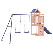 vidaXL Outdoor Playset Solid Wood Douglas playset wooden playset