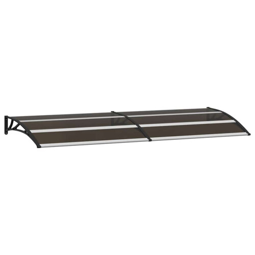 VidaXL vidaXL Vordach Schwarz 240x75 cm PC
