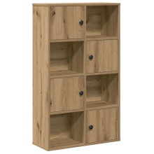 vidaXL Bookcase Artisan Oak 60x24x101.5 cm Engineered Wood bookshelf book case