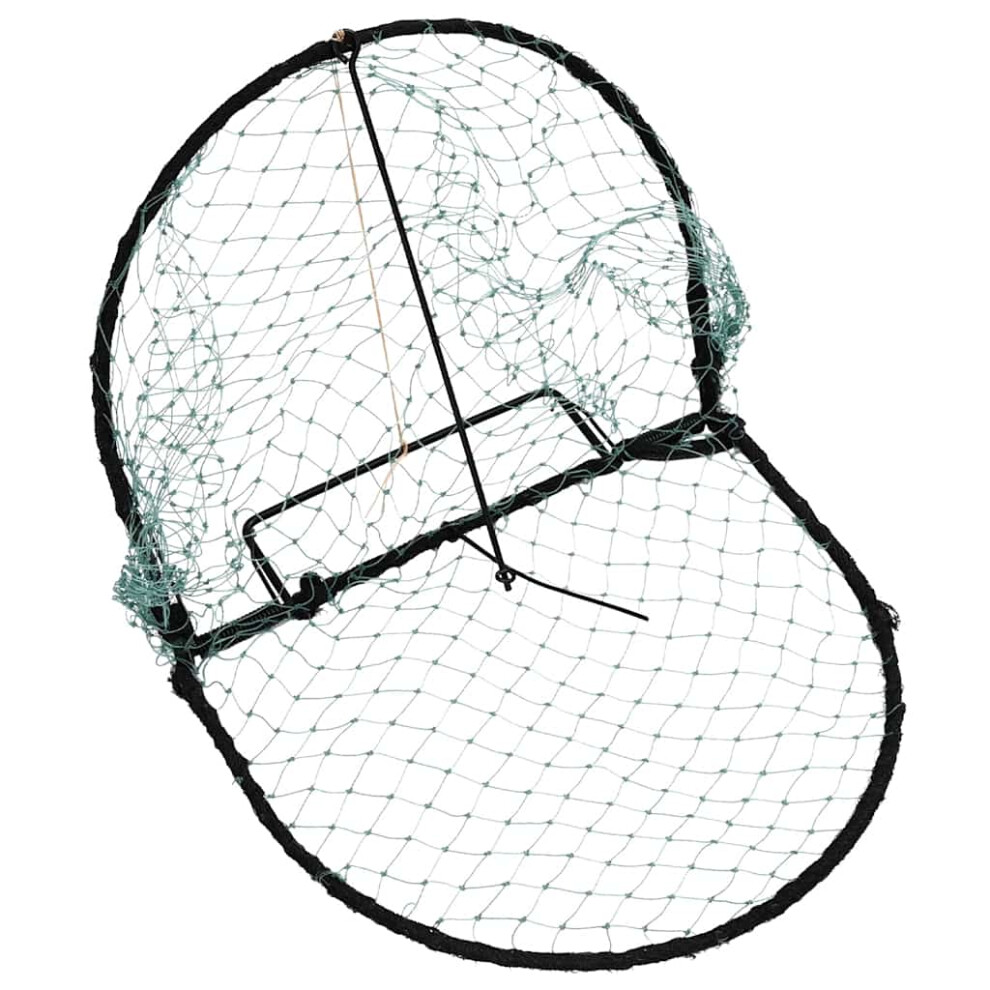 Vidaxl (30 Cm) Bird Trap Humane Live Hunting Cage Trap For Small Birds Steel Green