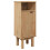 VidaXL vidaXL Bathroom Wall Cabinet Hanging Wall Storage Cupboard Solid Wood Pine 1
