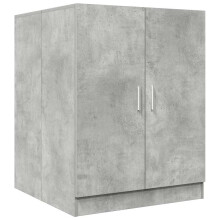 vidaXL Washing Machine Cabinet Bathroom Cabinet Laundry Cupboard Concrete Grey