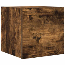 (smoked oak, 1) vidaXL Wall Mounted TV Cabinet Hanging TV Stand TV Unit Entertainment Centre