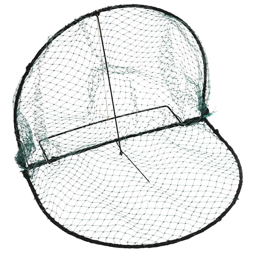 Vidaxl (50 Cm) Bird Trap Humane Live Hunting Cage Trap For Small Birds Steel Green