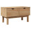 VidaXL vidaXL Hallway Bench Storage Bench Hall Seat Toy Chest Bench Solid Wood Pine 1