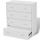 VidaXL vidaXL Sideboard with 4 Drawers White Organiser Cupboard Cabinet Chest Unit 1