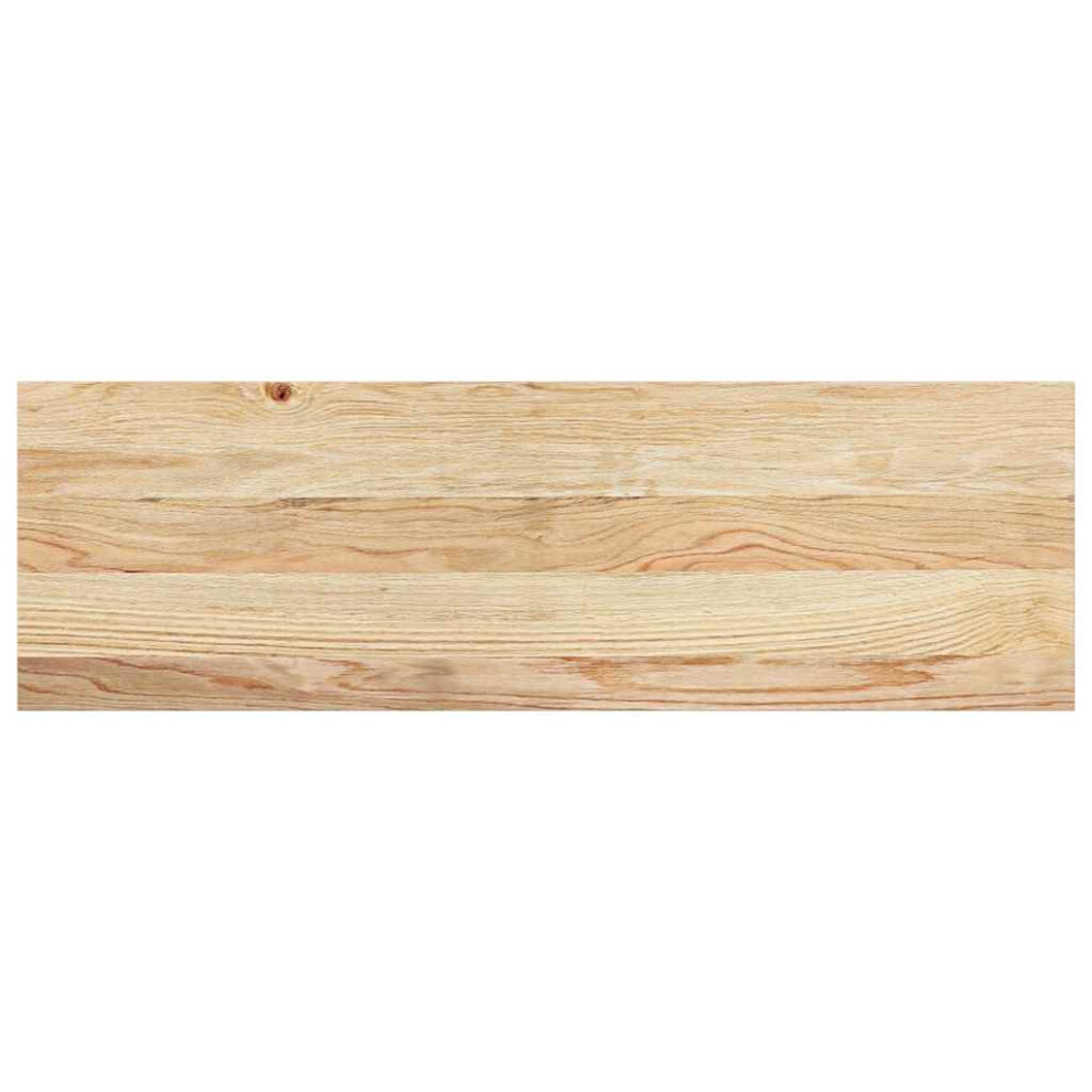 Vidaxl (Natural, 80 X 30 X 2 Cm/ 2 Pcs) Stair Treadss Step Mat Door Mat Tread Mat Untreated Solid Wood Oak