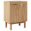 VidaXL vidaXL Bathroom Sink Cabinet Storage Cupboard Vanity Unit Solid Wood Pine 1