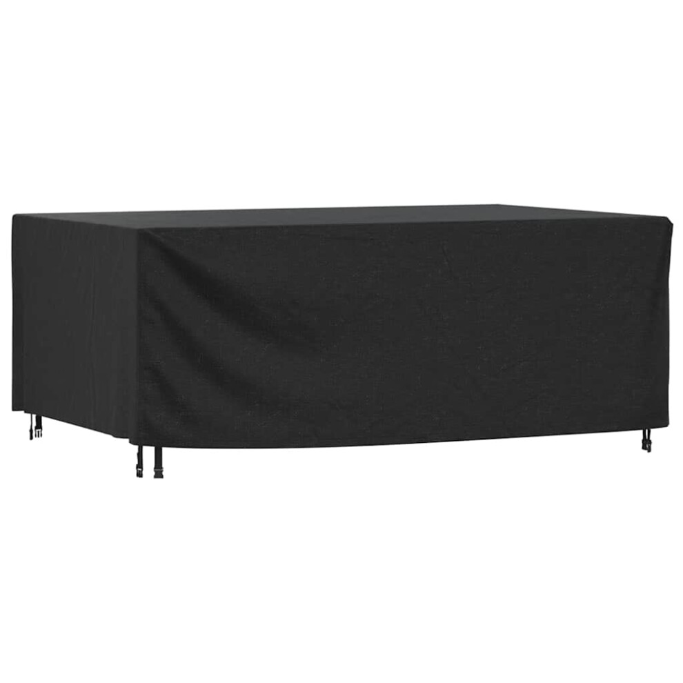 (240 x 140 x 90 cm) vidaXL Garden Furniture Cover Outdoor Furniture Table Cover Black 420D Oxford