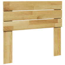 (100 cm) vidaXL Headboard 135 cm Solid Wood Oak bed headboard wooden headboard