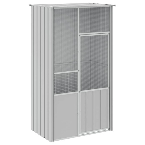 Picture of (grey, 115 x 78 x 200 cm) vidaXL Bird Cage Bird House Parrot Bird ...