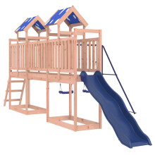(solid douglas wood) vidaXL Outdoor Playset Garden Playhouse Playground Equipment Solid Wood Pine
