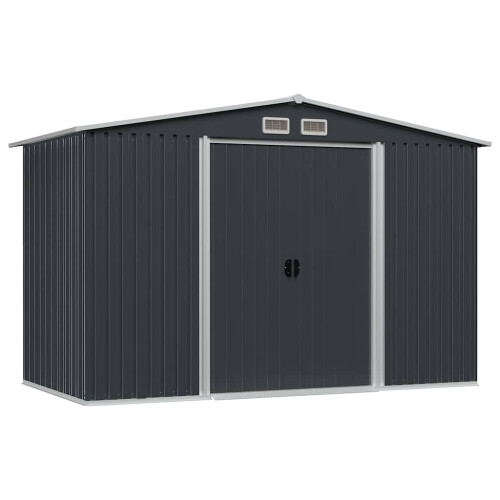 VidaXL vidaXL Geräteschuppen Anthrazit Stahl 257x205x178 cm